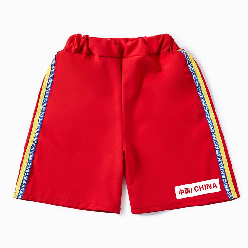 Red shorts